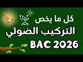 ملخص التركيب الضوئي ثالثة ثانوي باك2026 شرح ممتع و مبسط