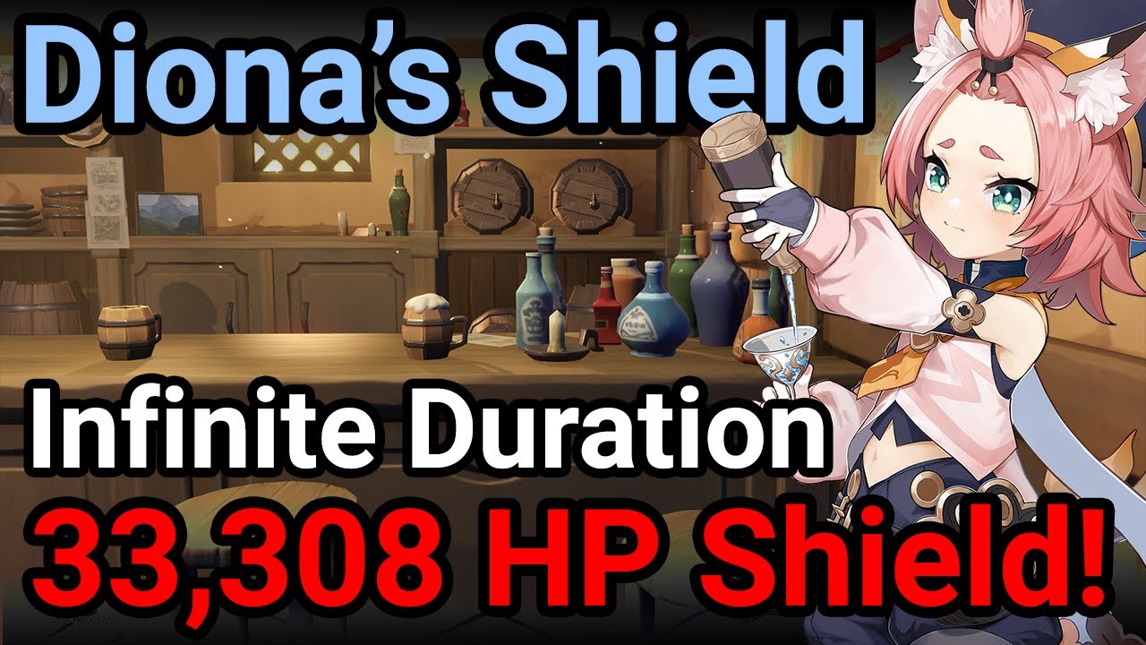 Maximizing Diona's Shield with Infinite Duration! Build and Guide - Genshin Impact