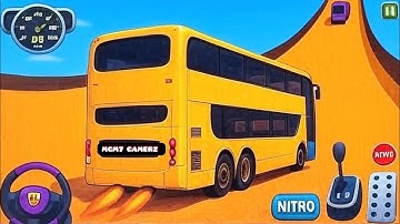 Crazy Bus Mega Ramp Impossible Racing - Bus Stunts Ultimate Tracks - Android Gameplay #47