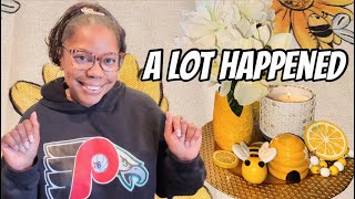 HOME LATELY 🐝 BEE DECOR, MEAL PREP, THE GIRLS AND MORE!