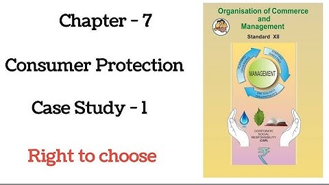 Case Study-16 l Simple Way Explain-Ans l OCM Ch 7 Consumer Protection l HSC Board MAHA Syllabus