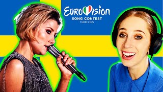 I REACTED TO SWEDEN'S SONG FOR EUROVISION 2022 // CORNELIA JAKOBS "HOLD ME CLOSER"