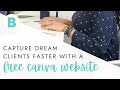 How To Make A FREE Virtual Assistant Website & Portfolio in Canva!