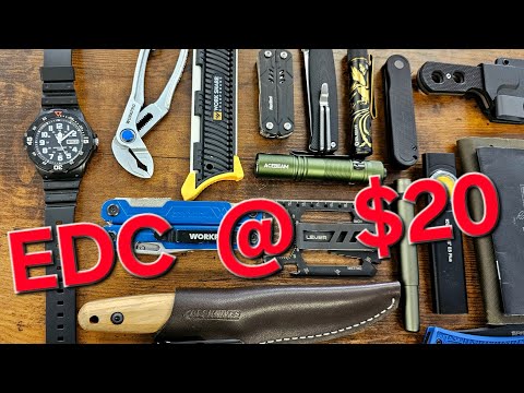 The Best EDC Gear I've Found Around $20 (A-List)