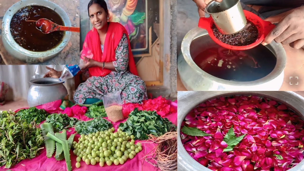 #brungraj oil #గుంటగలగర ఆయిల్# 9542716709 #గుంటగలగర ఆయిల్ ఇంట్లోనే చేసి ఇస్తాను ఫ్రెండ్స్ #anjali //