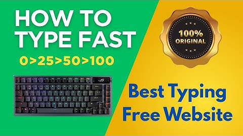 Improve Typing Skills Instantly Using This Typing Site | Beginner to Pro!