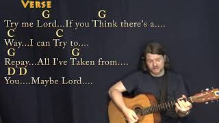 Why Me Lord (Kris Kristofferson) Guitar Cover Lesson with Chords/Lyrics - Munson