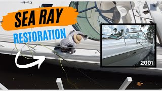 Wet Sanding to Ceramic Coating. How to Restore A Boat | Crazy Transformation! screenshot 5