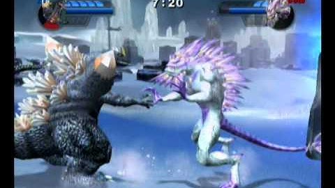 Godzilla Unleashed #15 - Spacegodzilla vs Krystalak