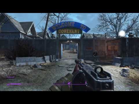 fallout 4 blind part 34 covenant compound romancing cait and