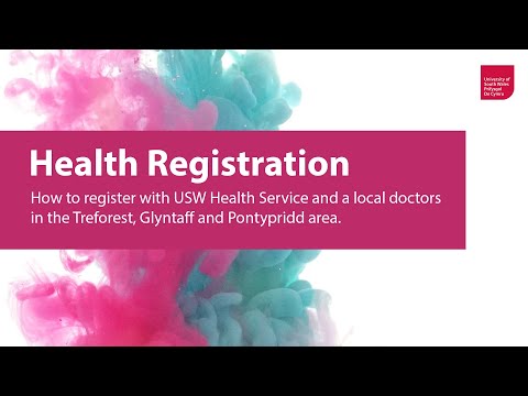 Health Registration - Treforest, Glyntaff and Pontypridd