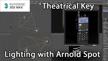 Product Visualization in 3ds Max: Theatrical Key Lighting with Arnold Spot – Lesson 13 / 15