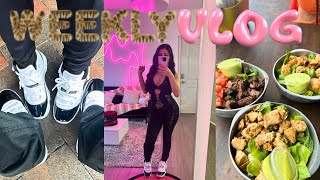 WEEK VLOG | morning routine + productivity + grwm girl talk sessions & more