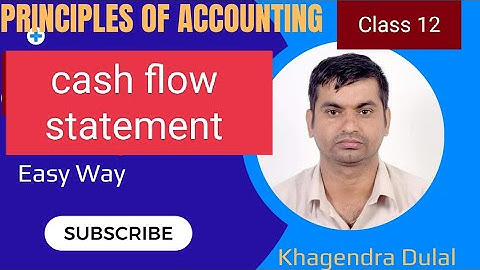 cash flow statement #class12 #easy #way #model #question@Dulal.Khagendra @Gurubaa