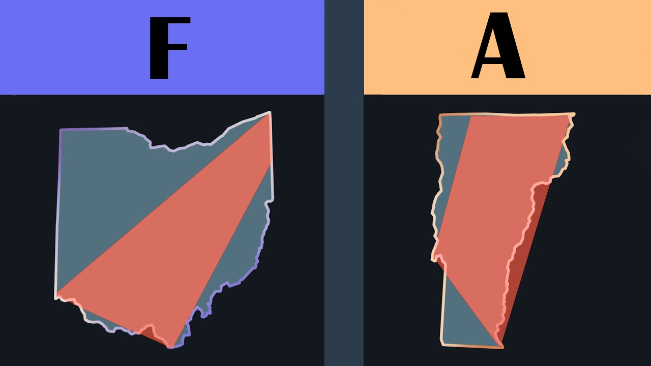 Which State Has the Most Accurate Border?