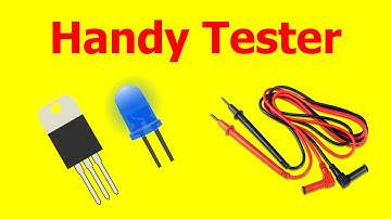 Electronic Components Tester | Handy Tester Circuit