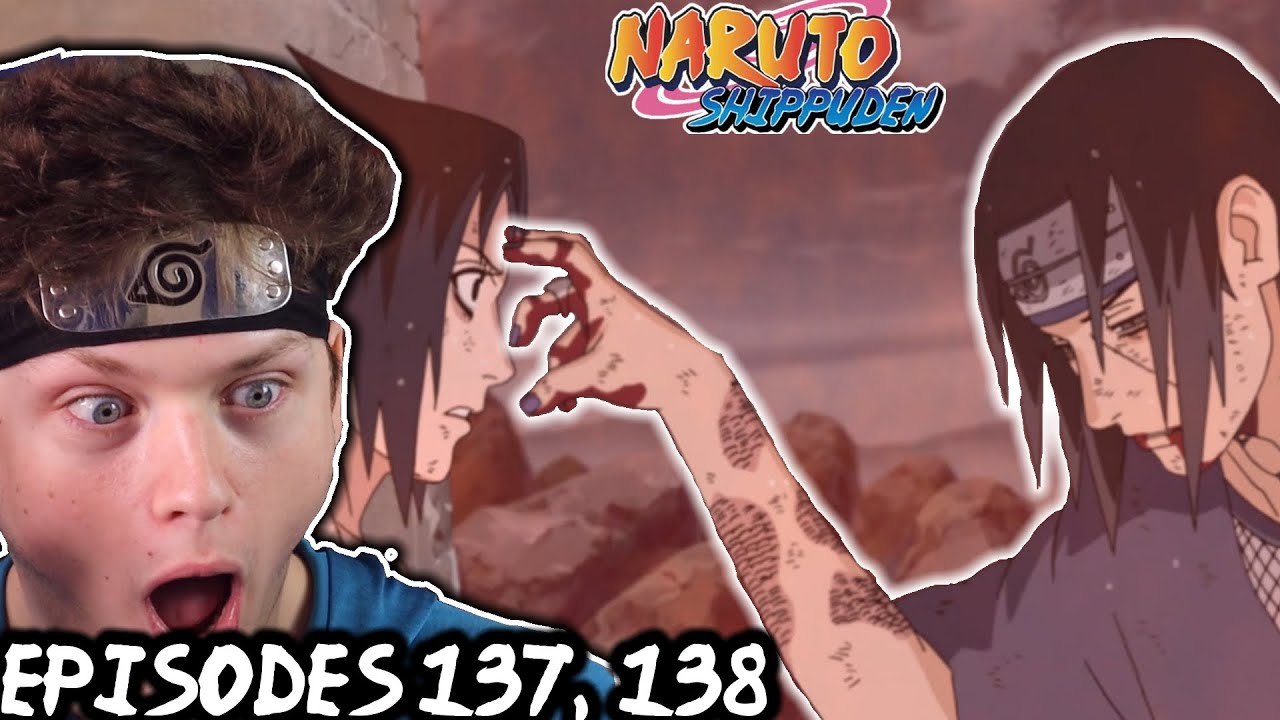 SASUKE VS ITACHI! (PART 2), Naruto Shippuden Episode 137 REACTION