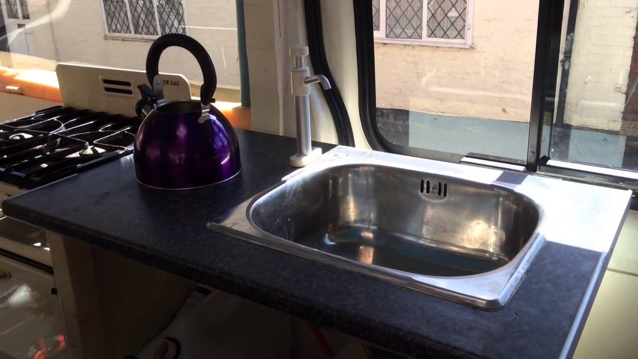 gypsy rose Part 5 of our transit mini bus conversion. Kitchen Unit & oven. Happy days!