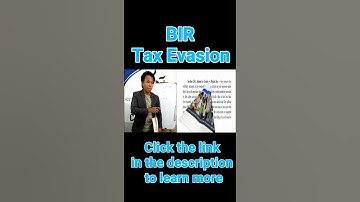BIR Tax Evasion #Shorts 😊