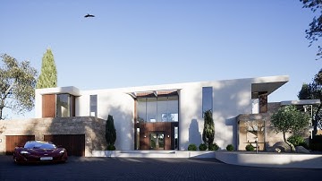 St. Tropez Villa | Twinmotion 2023 | Revit Architecture 2024