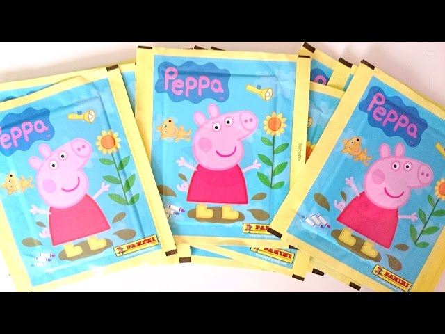 25 pegatinas de Peppa Pig: selección aleatoria de 25 pegatinas sin  duplicados -  México