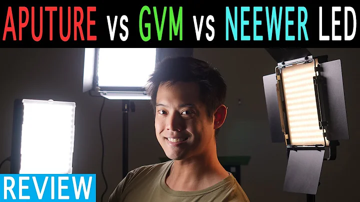 Is APUTURE worth it? | Aputure HR672c VS Neewer 660 VS GVM 520s - 50rs | Color Tests