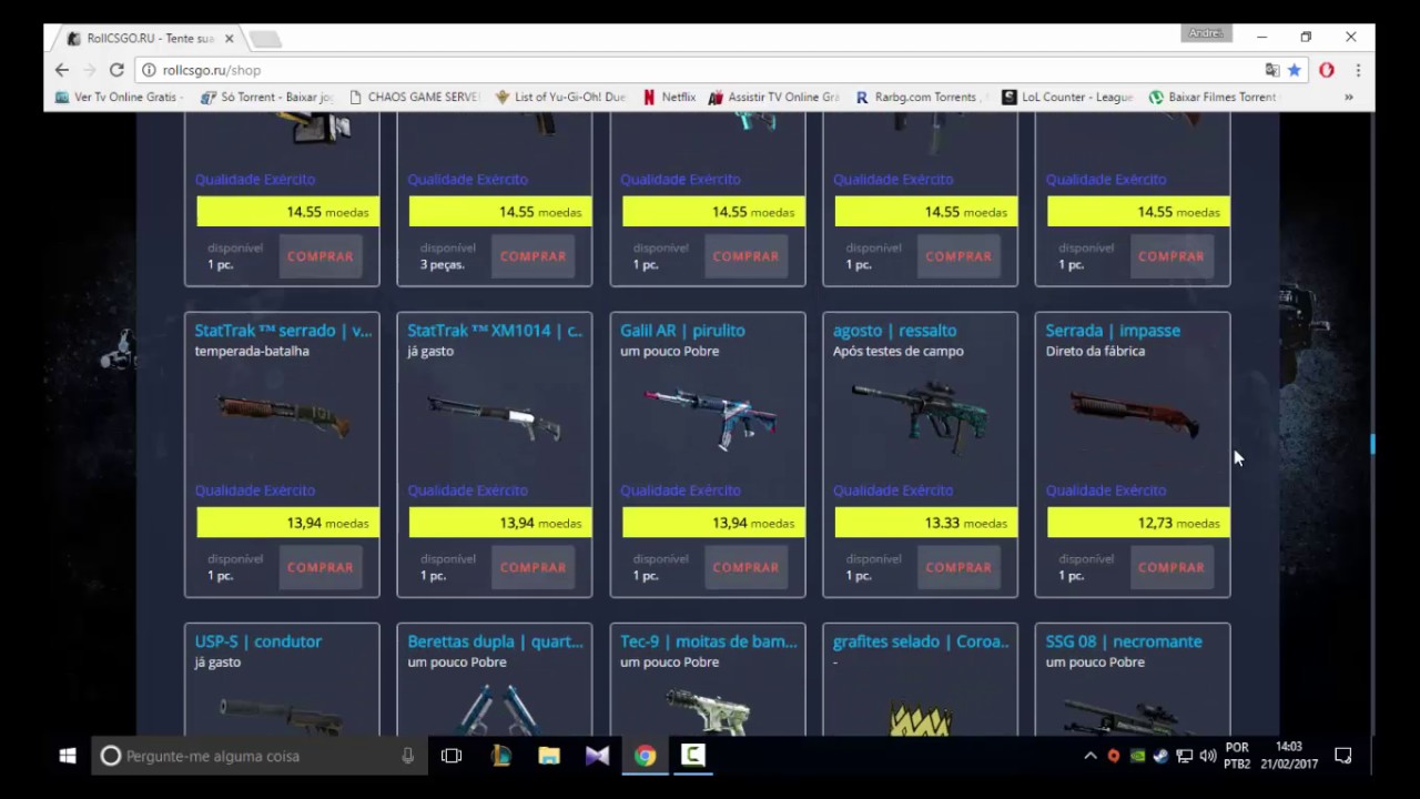 Roll.csgo melhor site (Skin grâtis sem depositar) - YouTube