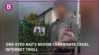 Grieving widow of Birmingham legend One-Eyed Baz confronts cruel internet troll