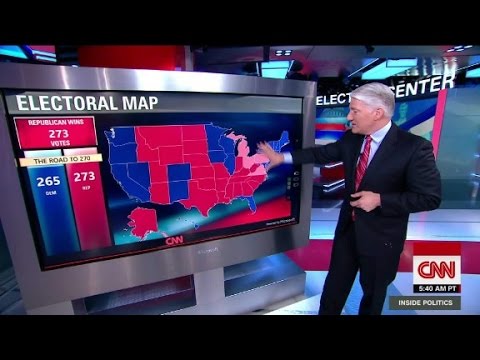 Trump vs. Clinton: the math & the map