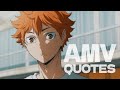【AMV】Haiykyuu x Phoenix|| Best Motivational Quotes