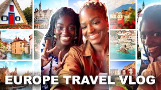 I went to Europe just to stare at my sister. | Black Travel Vlog