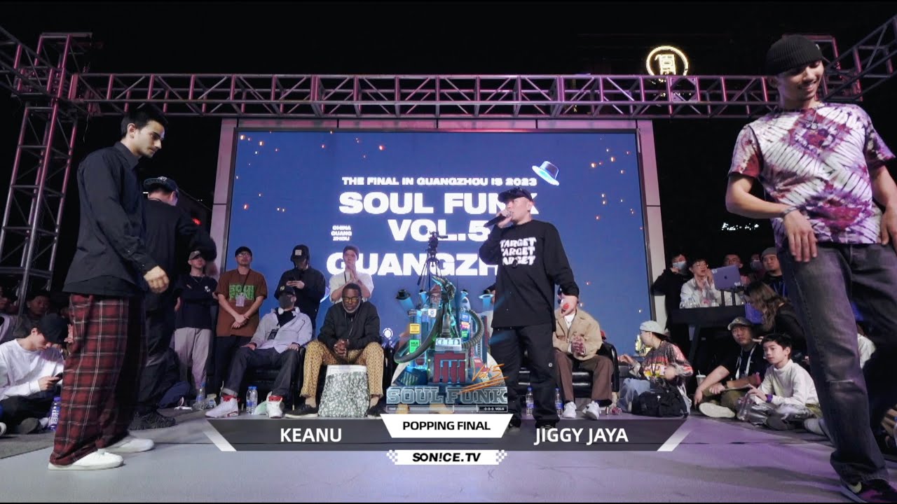 Soul Funk Vol5 World Final  Keanu VS Jiggy Jaya  Popping FINAL