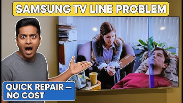 Thin Vertical Line on Samsung TV? (Try This Fix Before Paying!)