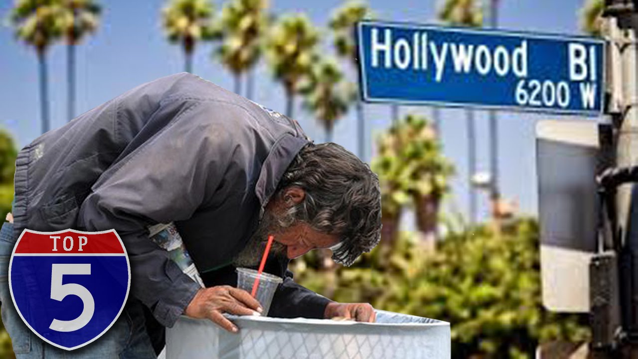 Top 5 Homeless Cities In The World - YouTube