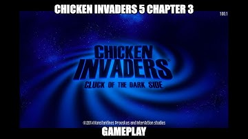 Chicken Invaders 5 chapter 3 gameplay (No Deaths)