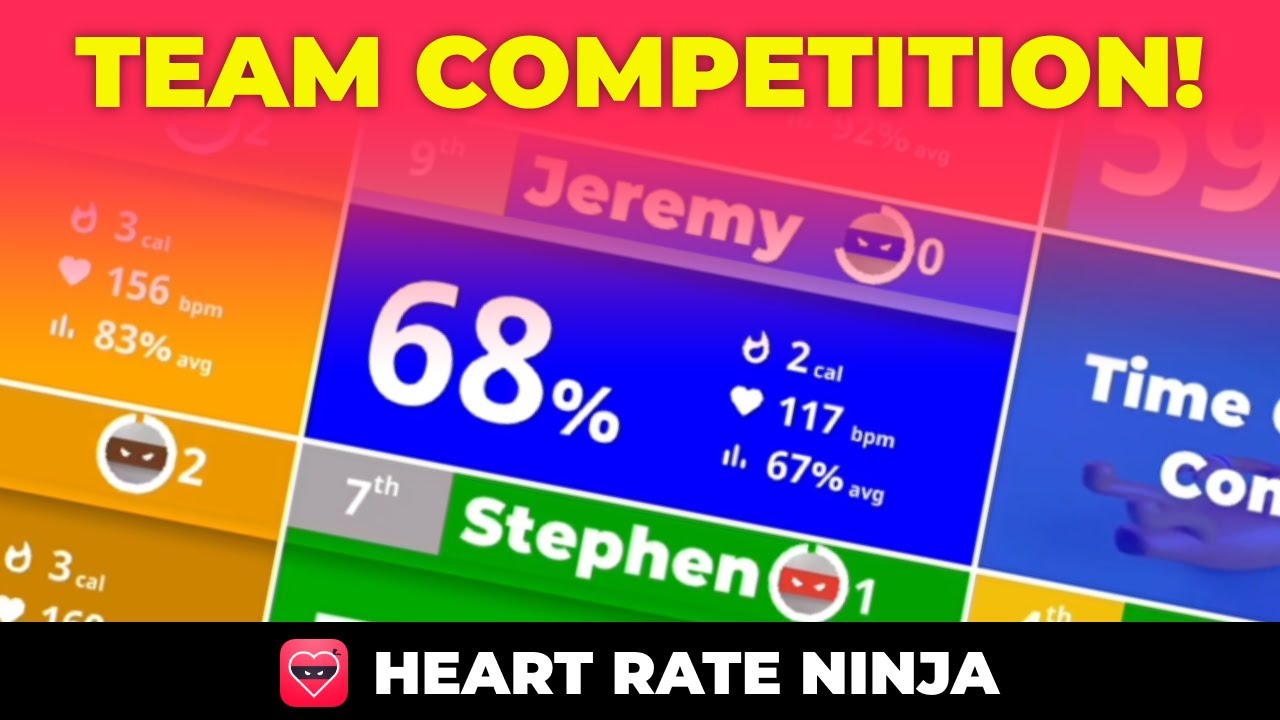 Team Competition Feature! - Heart Rate Ninja