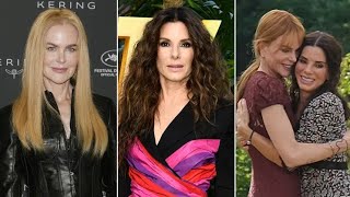 Nicole Kidman & Sandra Bullock Sisterly Teasing On Practical Magic 2 Set