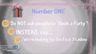 2 Quick Tips to NEVER Run out of Bookings AGAIN in Direct Sales - Party Plan 123 (Melanie Parker)
