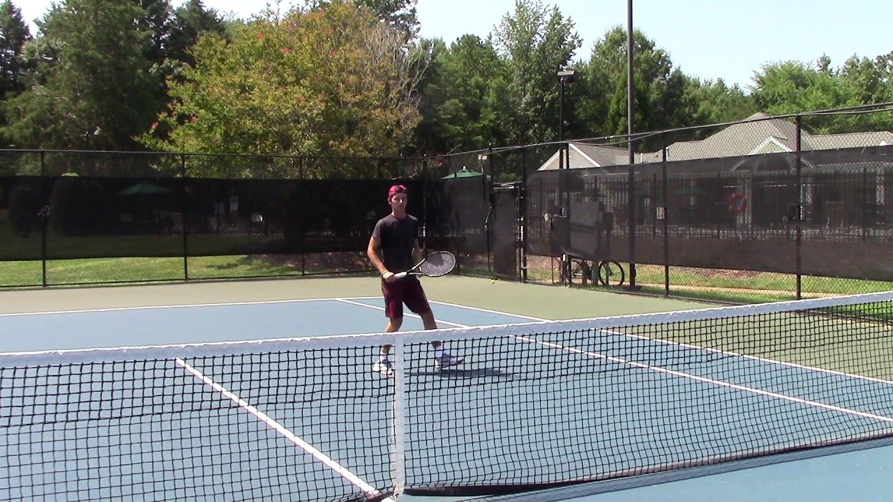 40 Skills of tennis Assessment Backhand and overheads YouTube