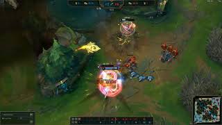 Amazing flash hook from blitzcrank!
