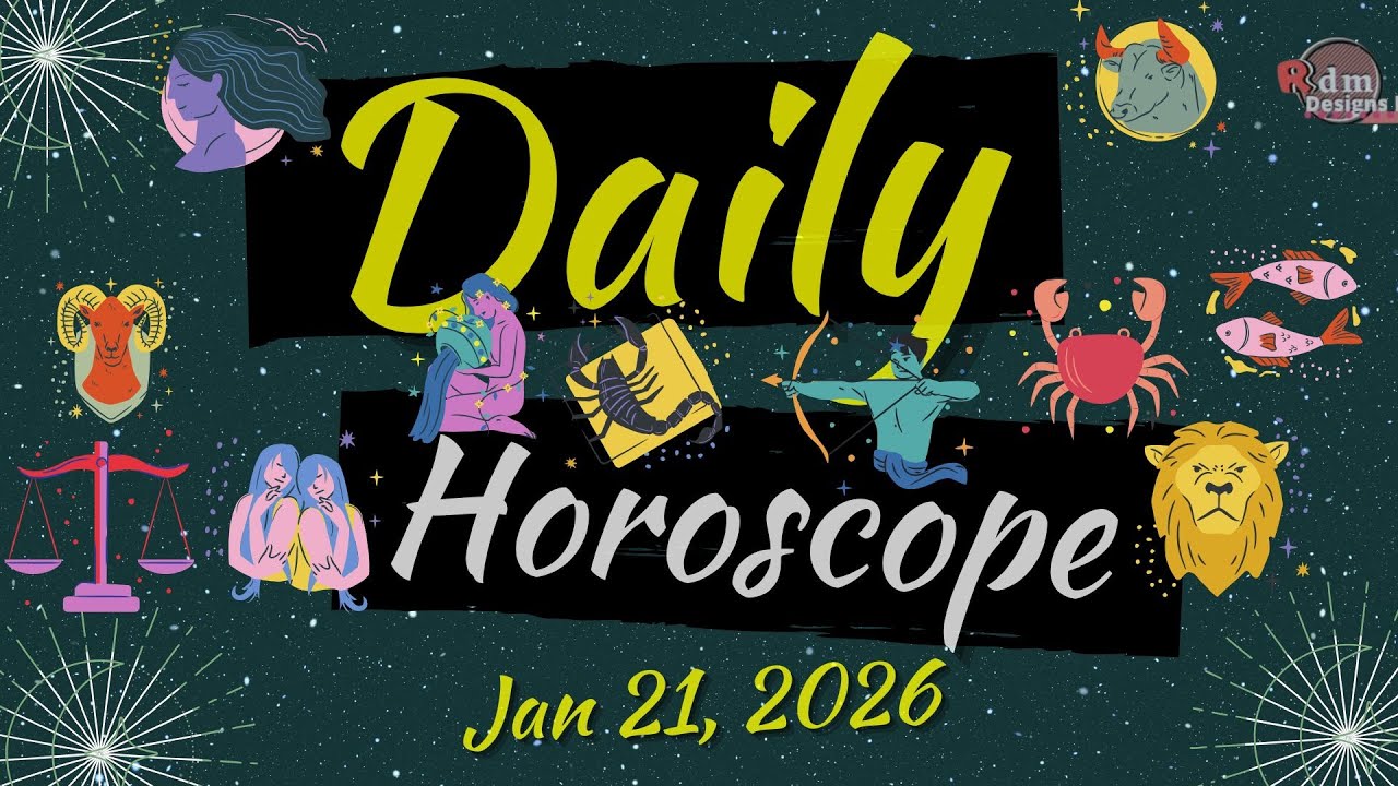 Tagalog Daily Horoscope Today – January 21, 2026 | Love, Career & Money Zodiac Forecast