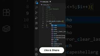 Famous Build a Perfect Star Pyramid in PHP | Pattern Series #2 #php #corephp #codingshorts #pattern Wealth