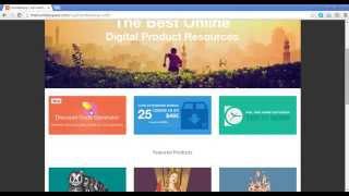 Humbleshop - Minimal Easy Digital Downloads Theme Preview