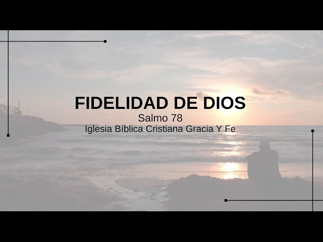 Miniatura del mensaje: Fidelidad de Dios