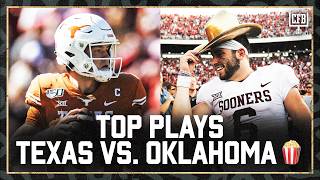 Red River Showdown Best Plays Since 2017 🔥 | College Football Highlights