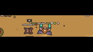 Found a fan plus random 1v1 #taming io