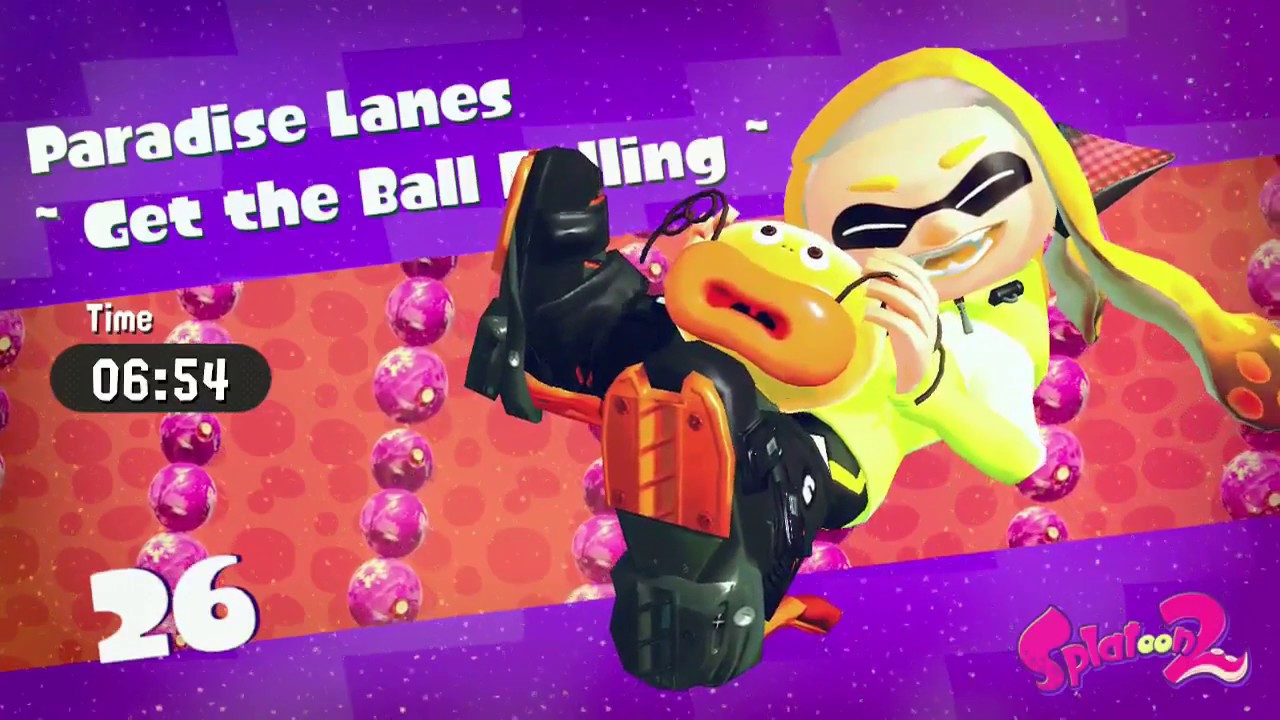 Splatoon 2 | Level 26 - Paradise Lanes - YouTube