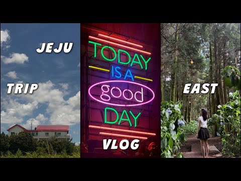 VLOG | 제주 동쪽 여행 브이로그 | P의 빙글빙글 여행&편집 보시죠 | 김녕,월정리 해변