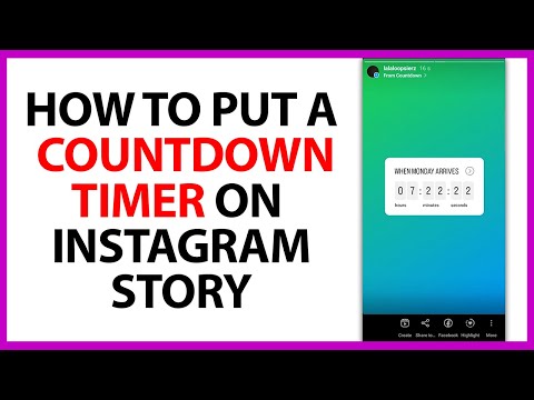 How to Put a Countdown Timer on Instagram Story in 2023