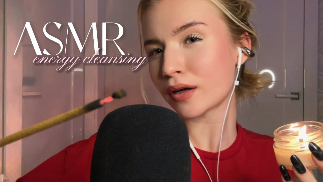 ASMR Bad Energy Removal 💫 Inaudible Whispering, Gentle Touch & Layered Sounds